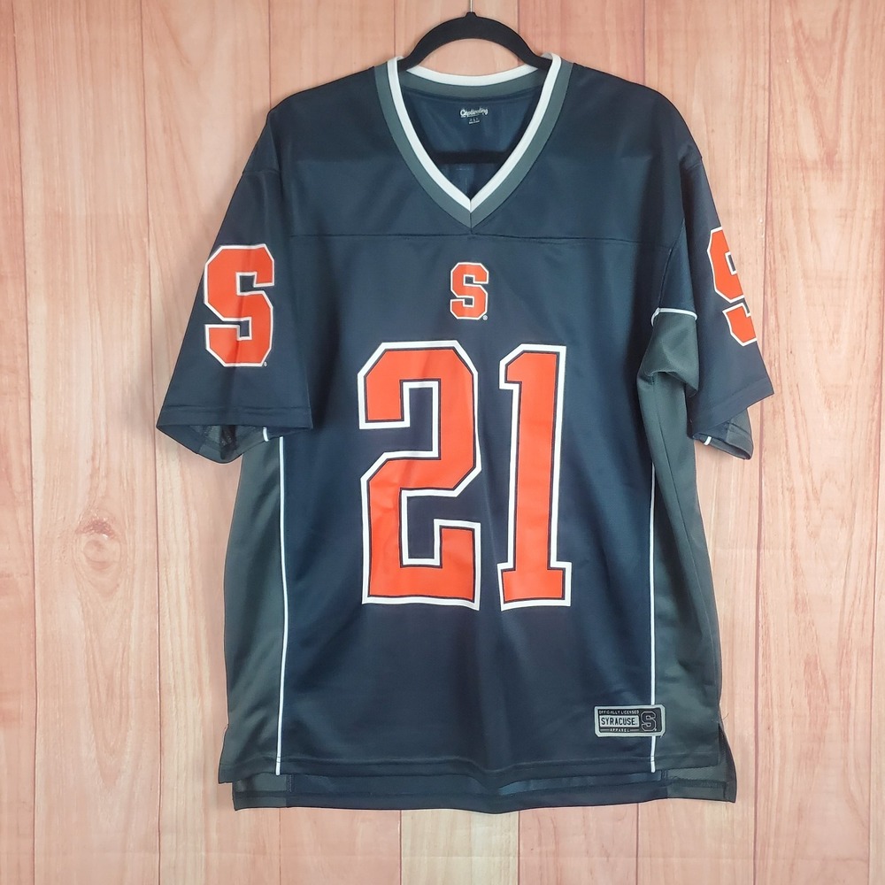 Captivating Mens Jersey Sz Large Pullover Syracuse Orange Orangemen Football